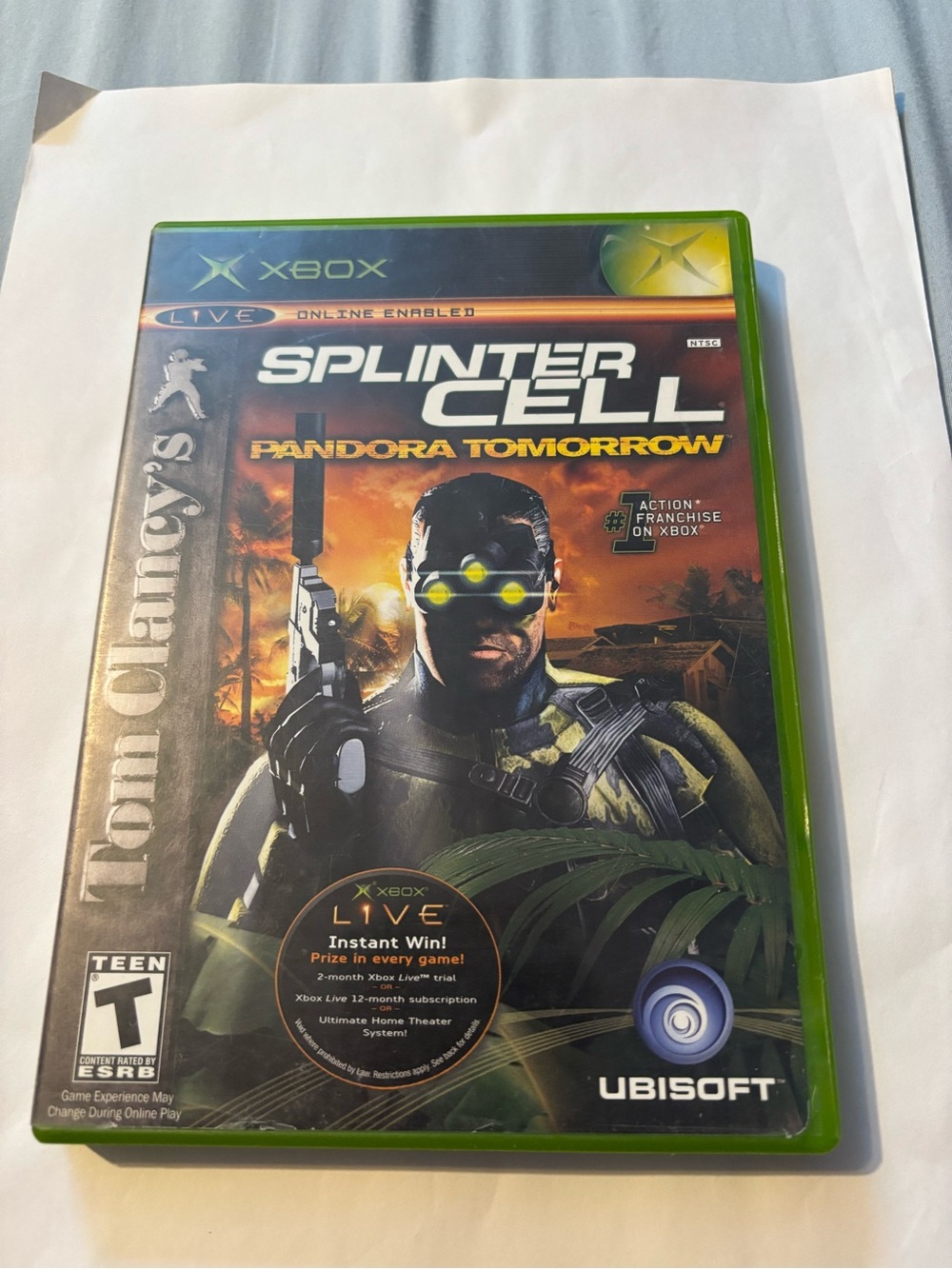 Xbox Splinter Cell: Pandora Tomorrow - CIB